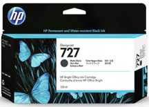 HP 727 130ml Matte Black DesignJet Ink Cartridge WW